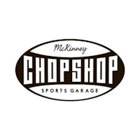 chopshop sports garage logo