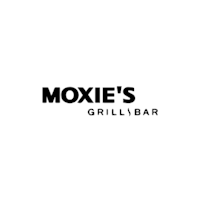 moxie's grill bar logo on a black background